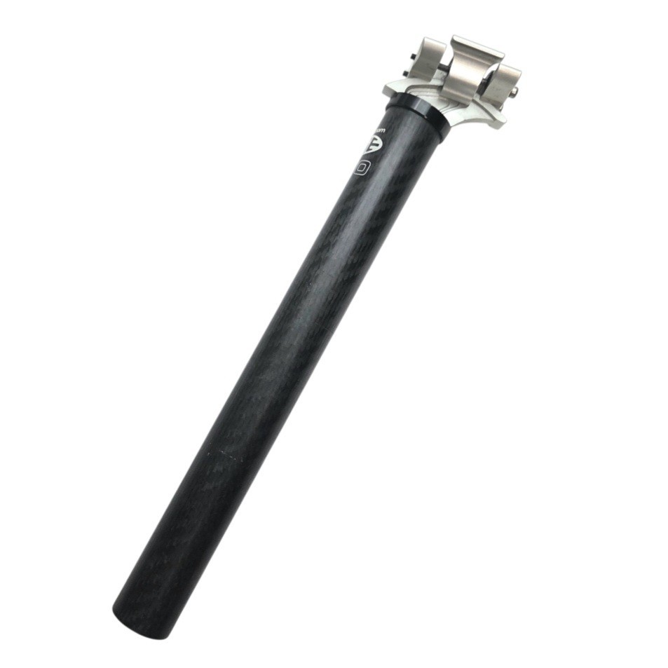 USE Alien Twin Bolt Carbon Fiber Seatpost 27.2 × 270mm Black 138g