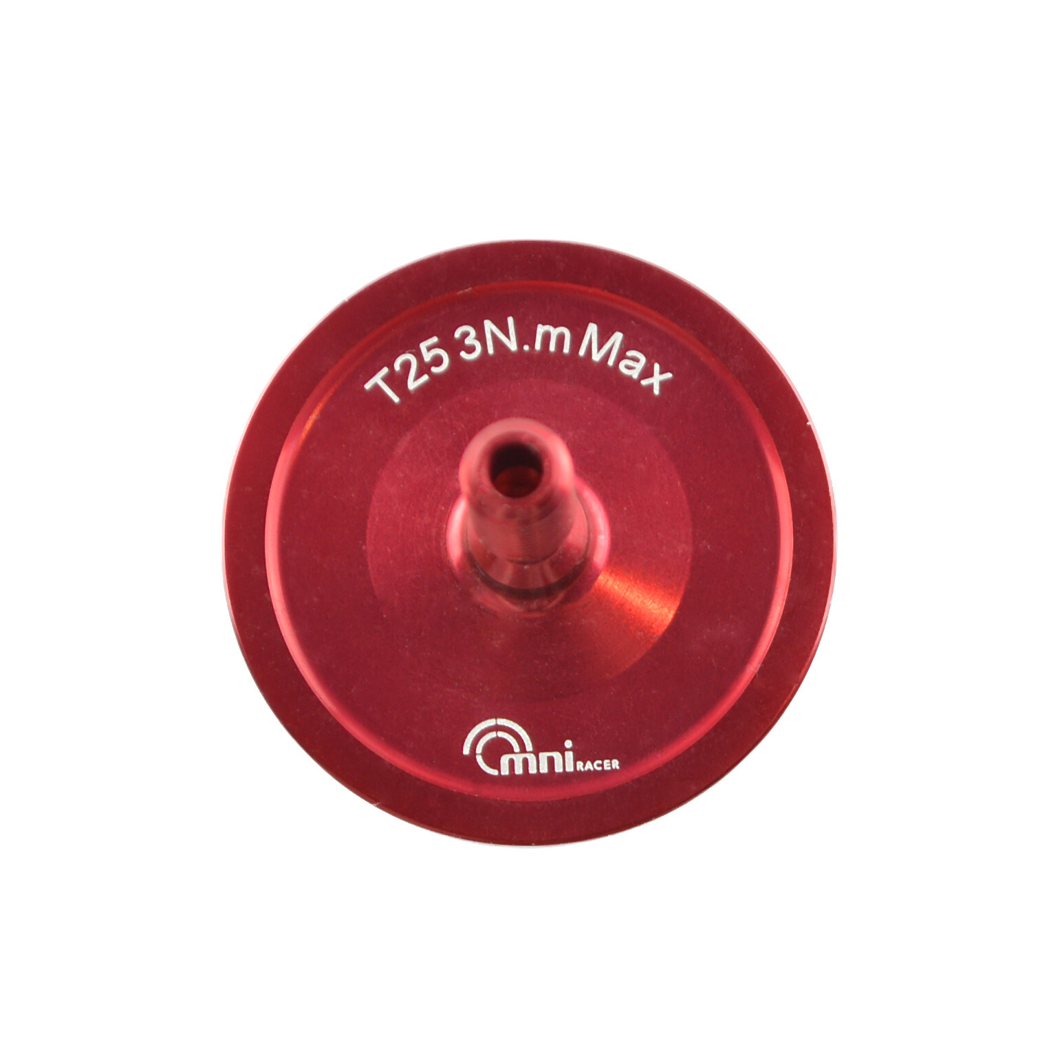 OMNI Racer WORLDS LIGHTEST Alloy Headset Top Cap & Bolt: JUST 3.4 grams!! RED