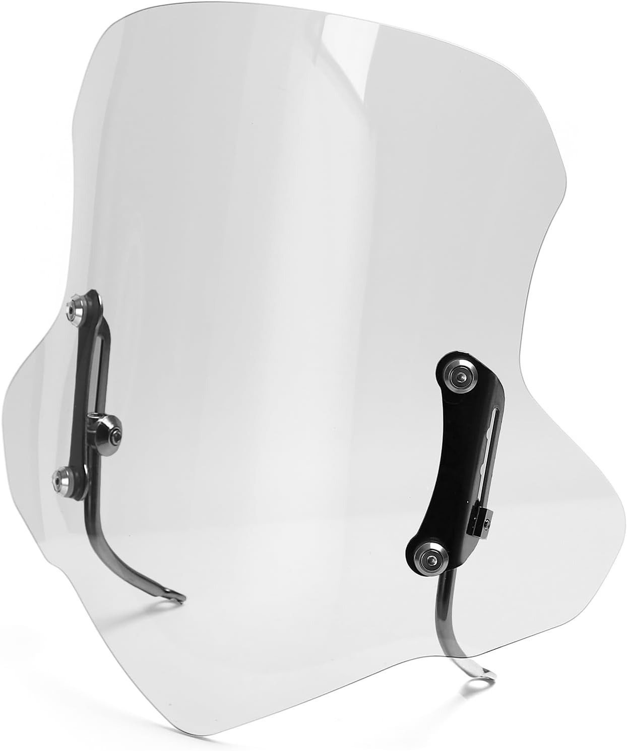 Motorcycle Scooter Windshield 4 Millimeters Transparent Plastic Acrylic Comes wi