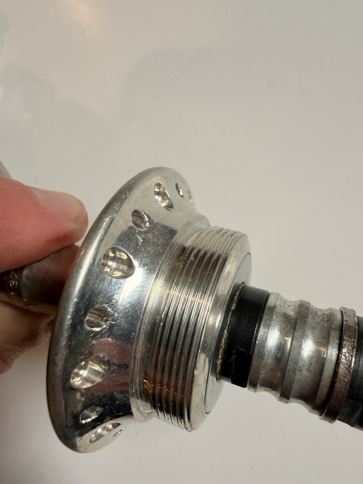 Vintage Campagnolo C-Record Hubset – 36H – 126/100 mm- NOS