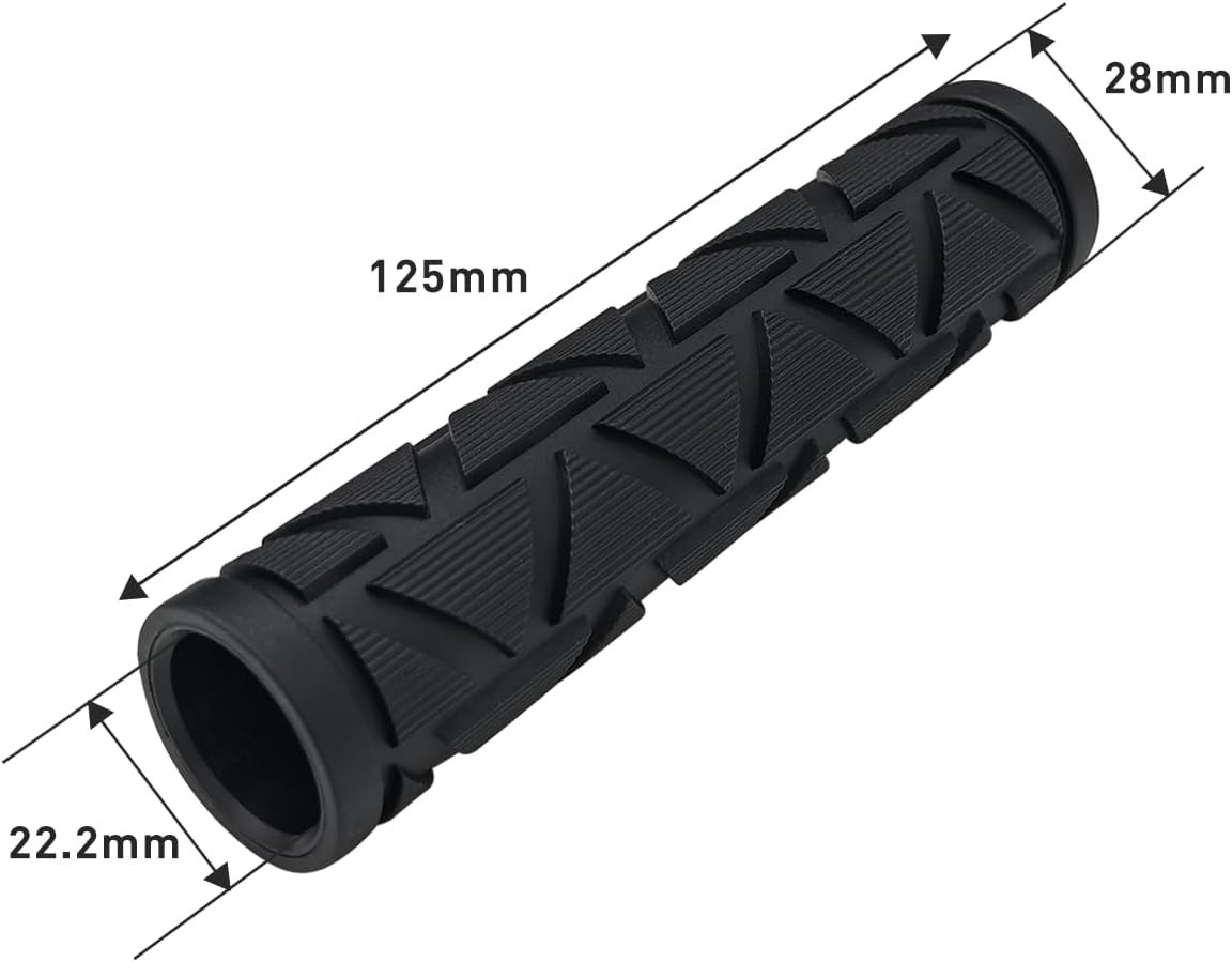 Bike Handlebar Grips, Bicycle Grips, Non-Slip Rubber Hand Grips for Mountain