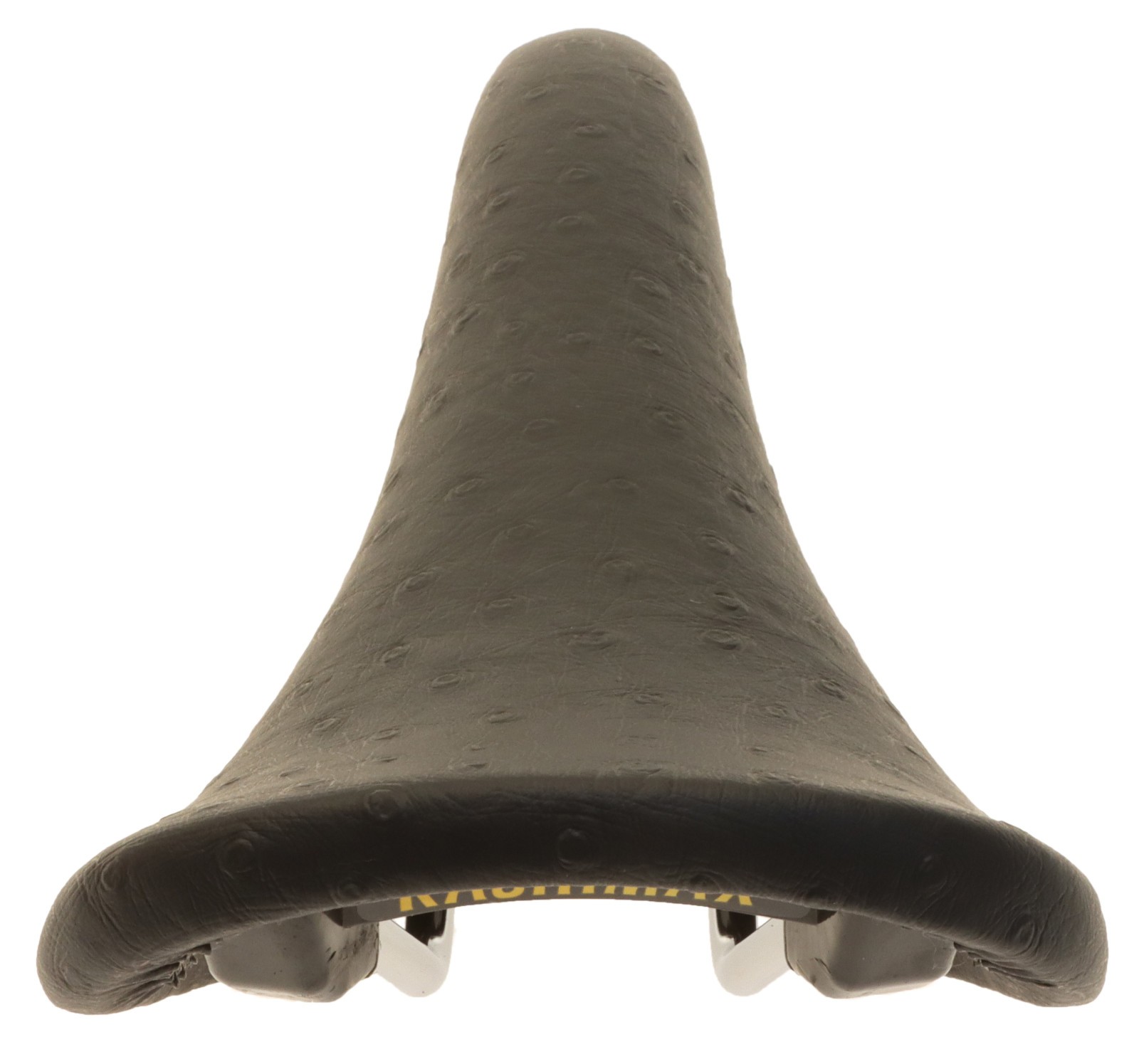 Kashimax Aero AX-2A Saddle Standard Rails Ostrich Textured Vinyl Black NEW