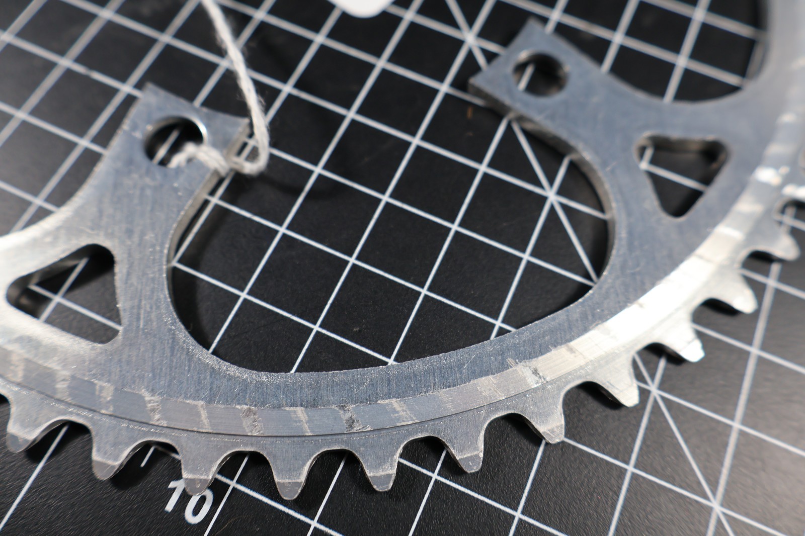 Retro Vintage Sugino 52 Tooth Silver Chainring 110 BCD JAPAN Alloy 5 Arm
