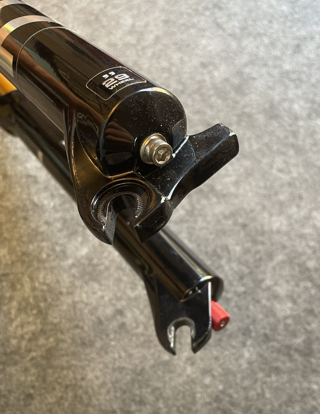 ZTZ 29in MTB Air Suspension Fork, Tapered Tube, 120mm Travel, 9mm QR
