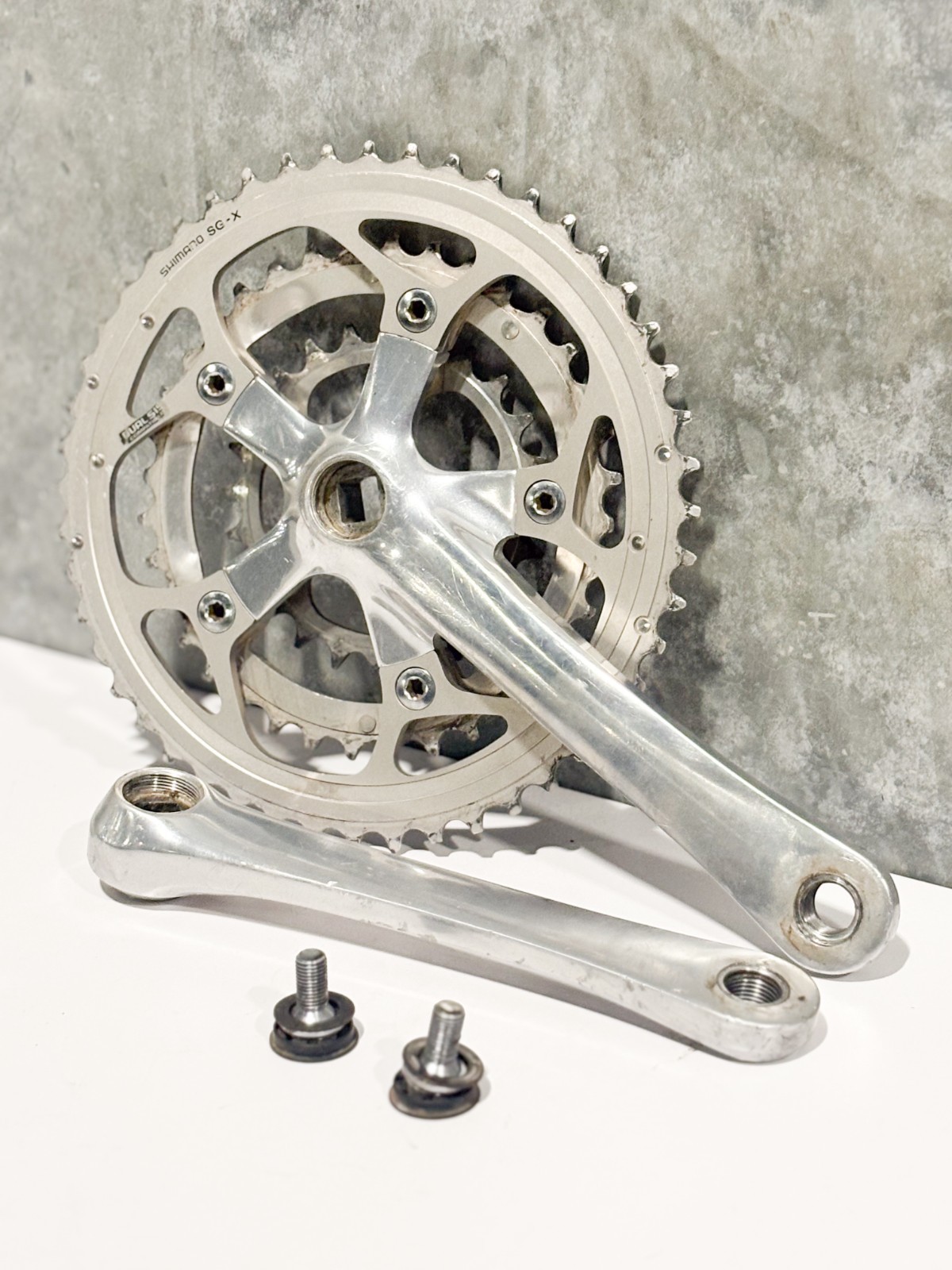 Vintage Shimano XTR FC-M900 Crank Set 175mm Triple MTB Mountain Bike