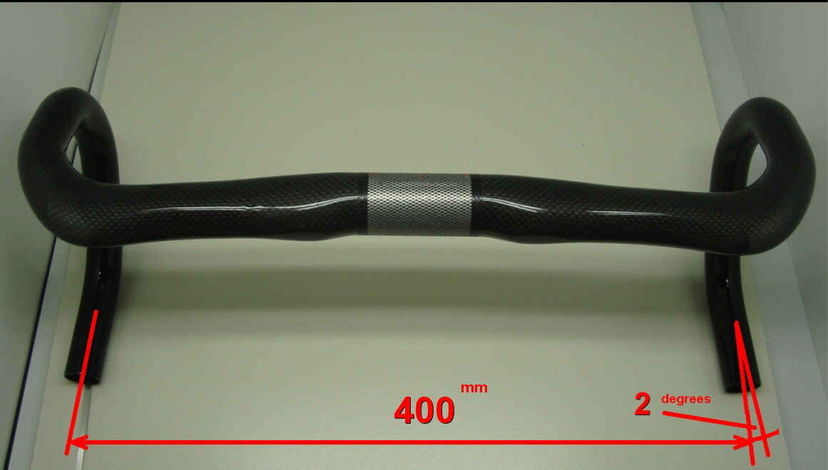 Road Bike Full Carbon Handlebar 31.8m 215g durable AHB05 420mm/440mm/460mm USA