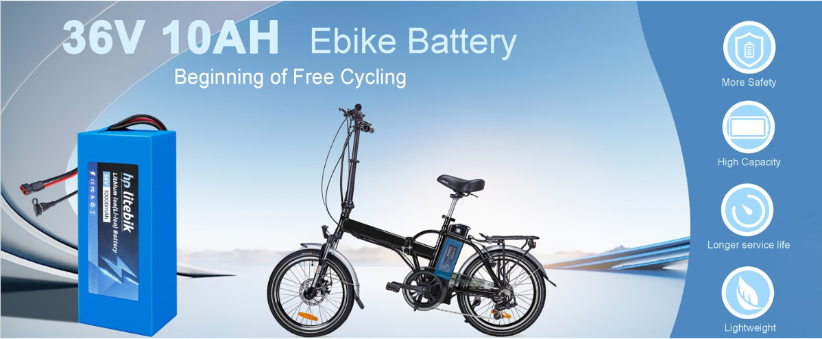 36V Ebike Lithium Battery 30A BMS For 100W-1000W Electric Bicycle Bike UL 2271