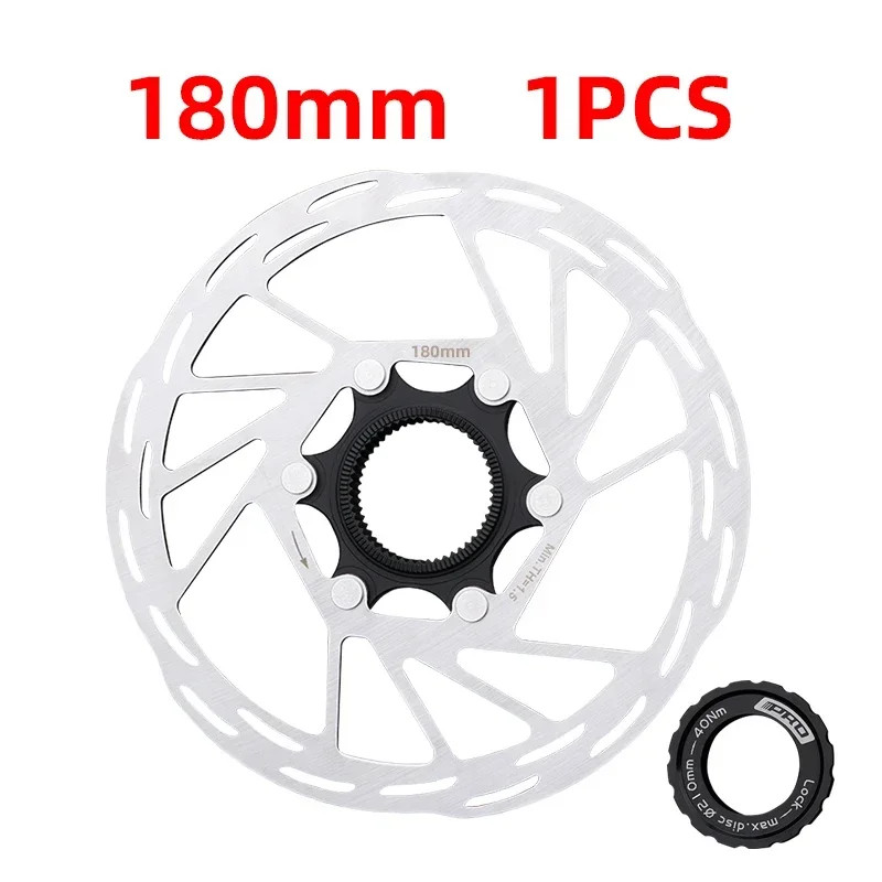 IIIPRO Bicycle Center Lock Bicycle Brake Rotor 140Mm/160Mm/180Mm/203Mm Road Bike