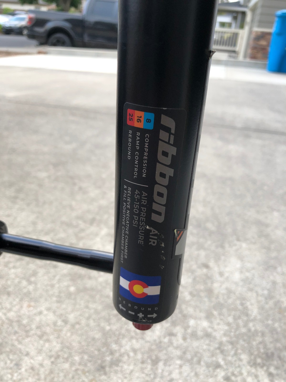 MRP Ribbon Air Fork 160mm / 29 Wheels / 46mm Offset