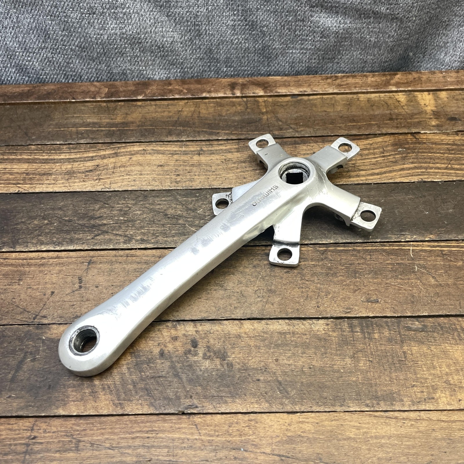 Vintage Shimano Deore XT FC-M730 Crank Arm RIGHT 175mm 110 BCD Square MTB 80s