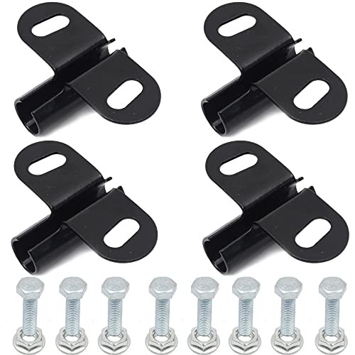 Wheelbarrow Axle Bracket Set (4-Pack) – Compatible with 5/8 Inch Wheelbarrow