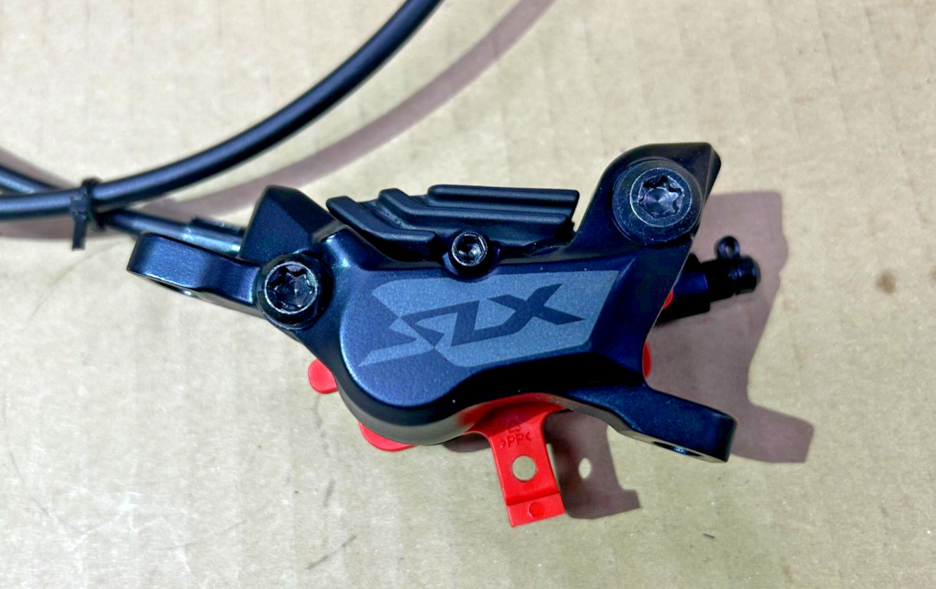 Shimano SLX BR-M7120 Front Disc Brake – Front, Hydraulic, Post Mount, 4-Piston