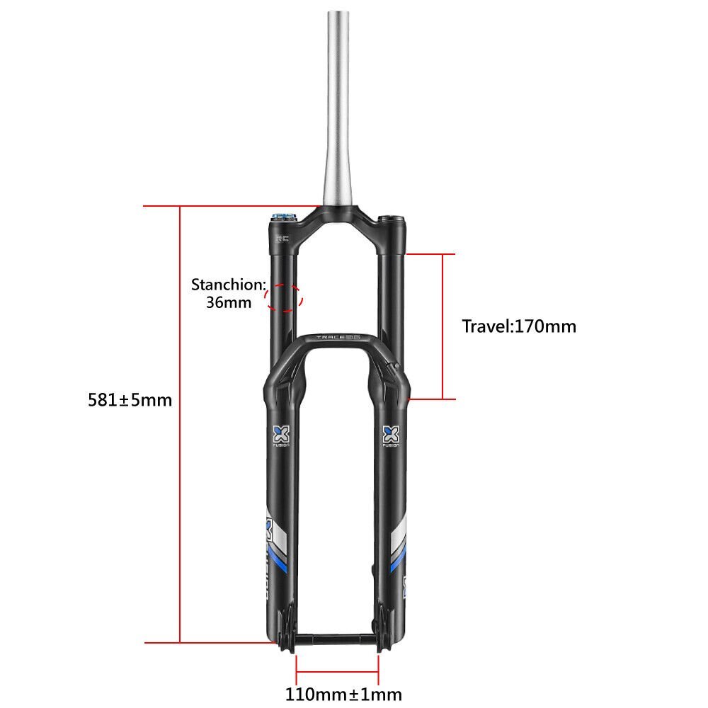 XFusion Trace 36 RC Boost MTB Suspension Fork,29″,170mm Travel