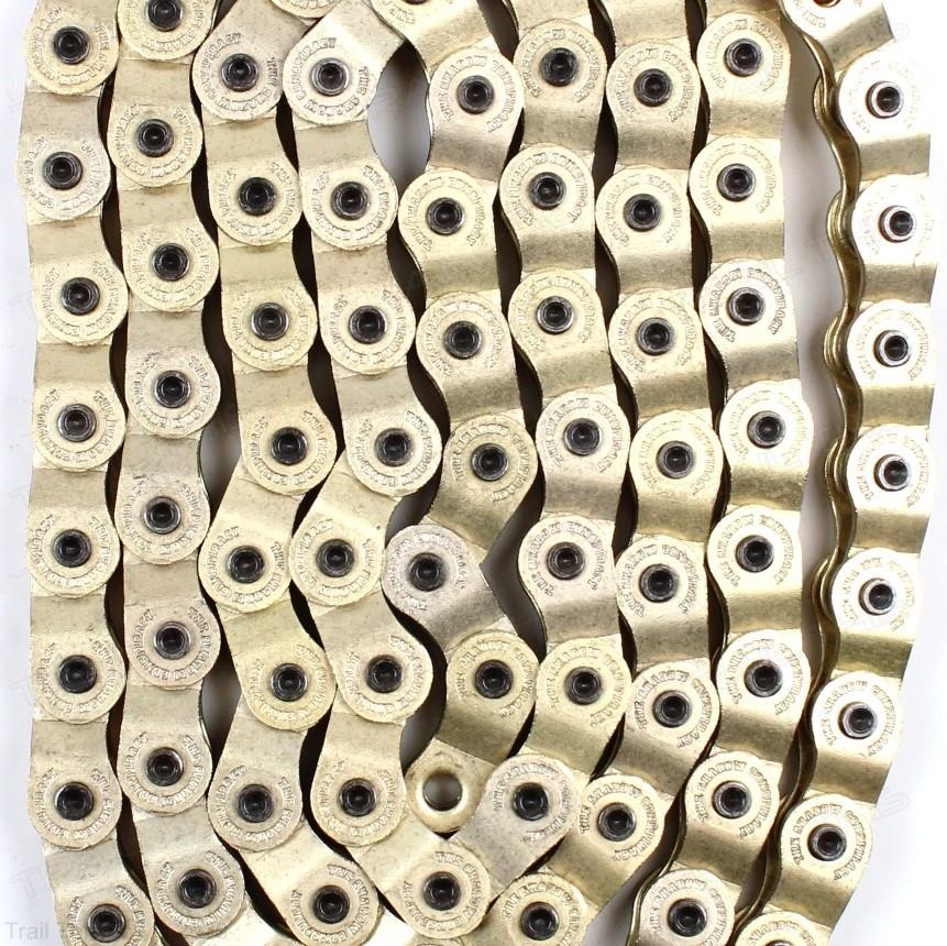 The Shadow Conspiracy Interlock V2 Half Link 1/2″ x 1/8″ BMX Bike Chain – Gold