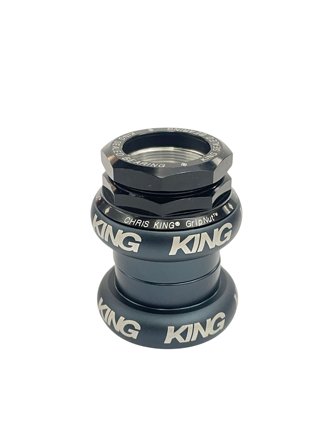 CHRIS KING 1-1/8″ GRIP NUT THREADED HEADSET COLOR MIXING NEW