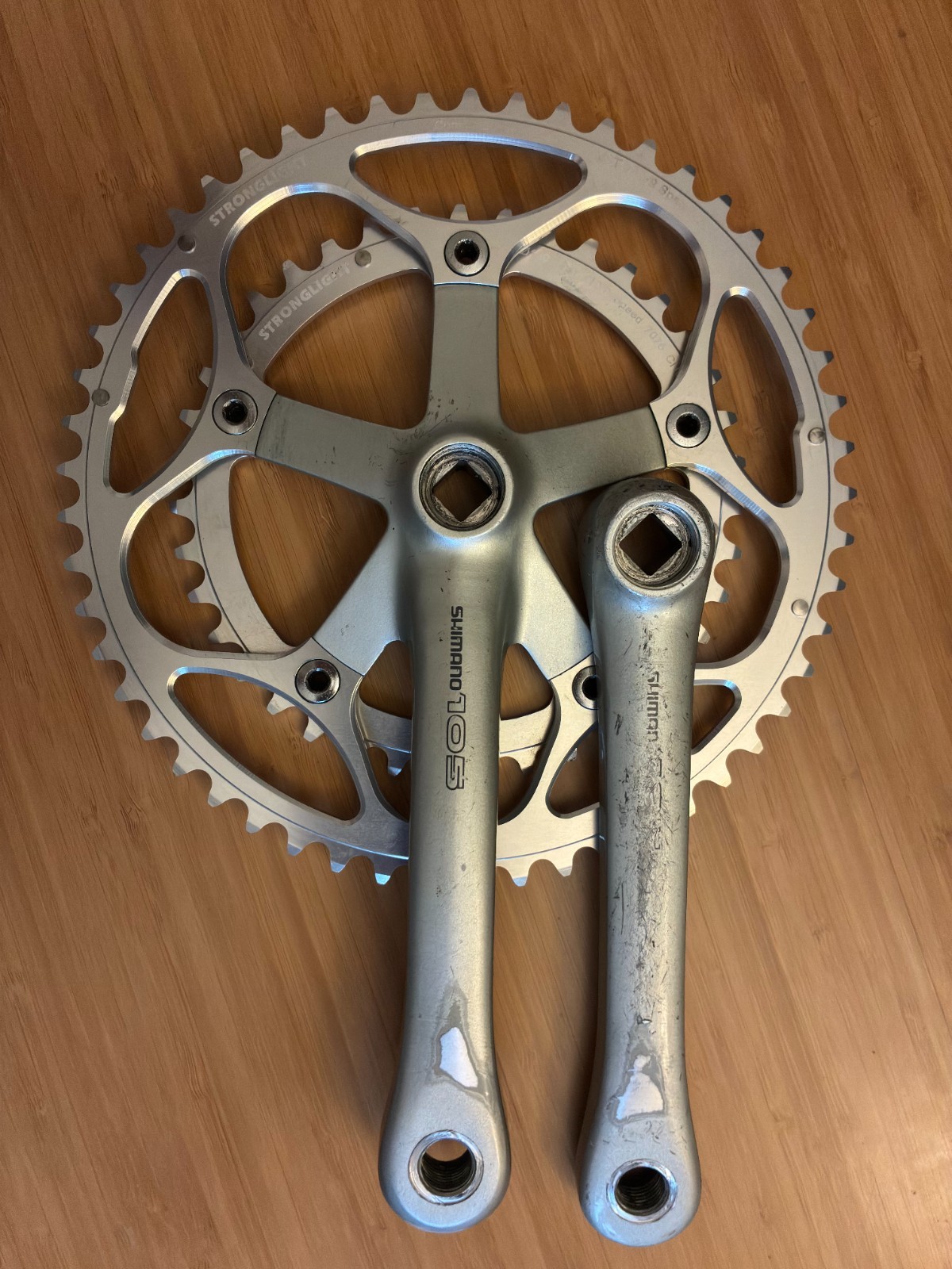 Vintage Shimano 105 1055/1056 8 Speed Groupset – Derailleur, Crankset, Shifters