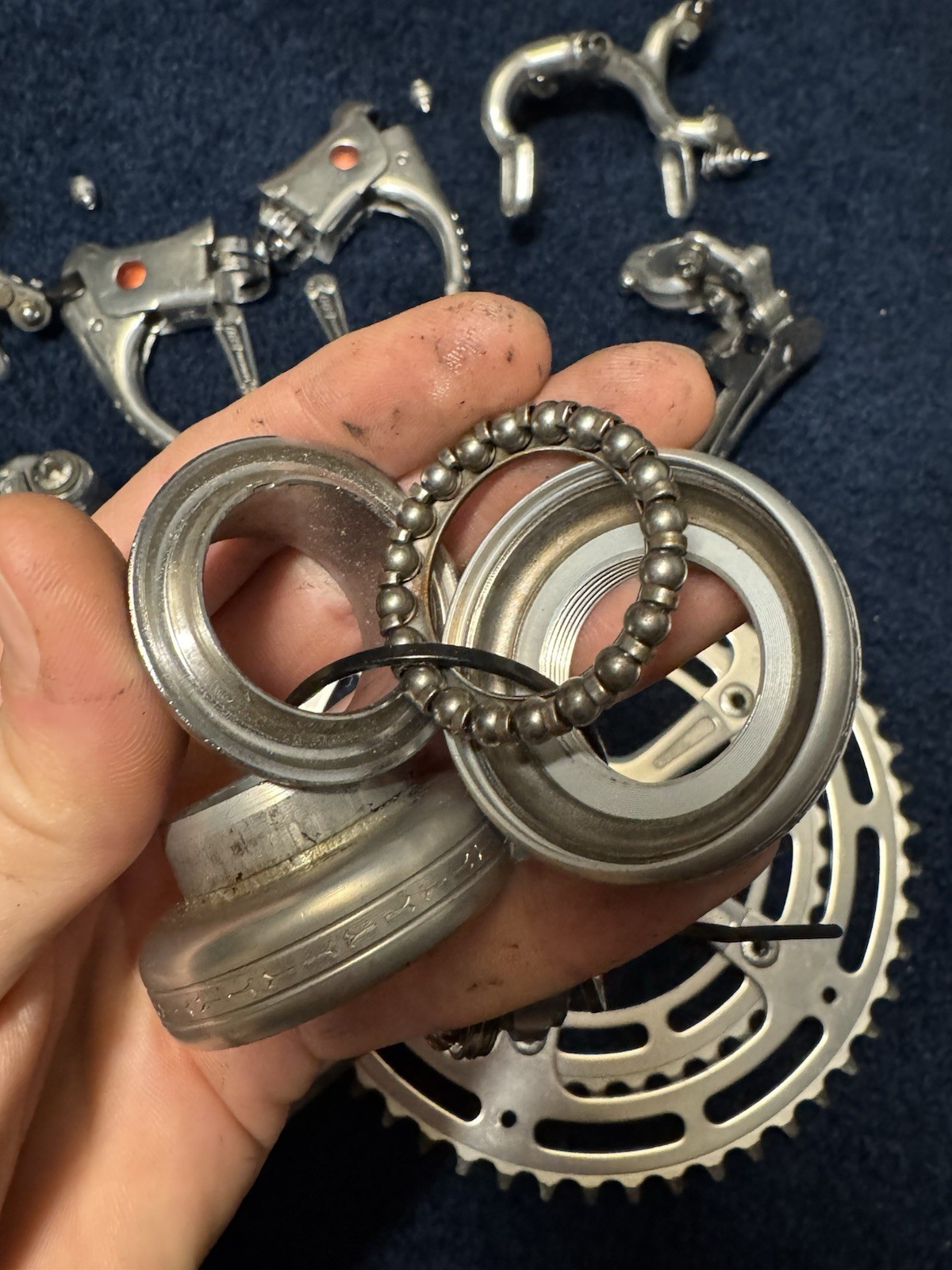 Shimano 600 Arabesque Groupset Crankset, Derailleurs, Shifters, Brakes, Headset