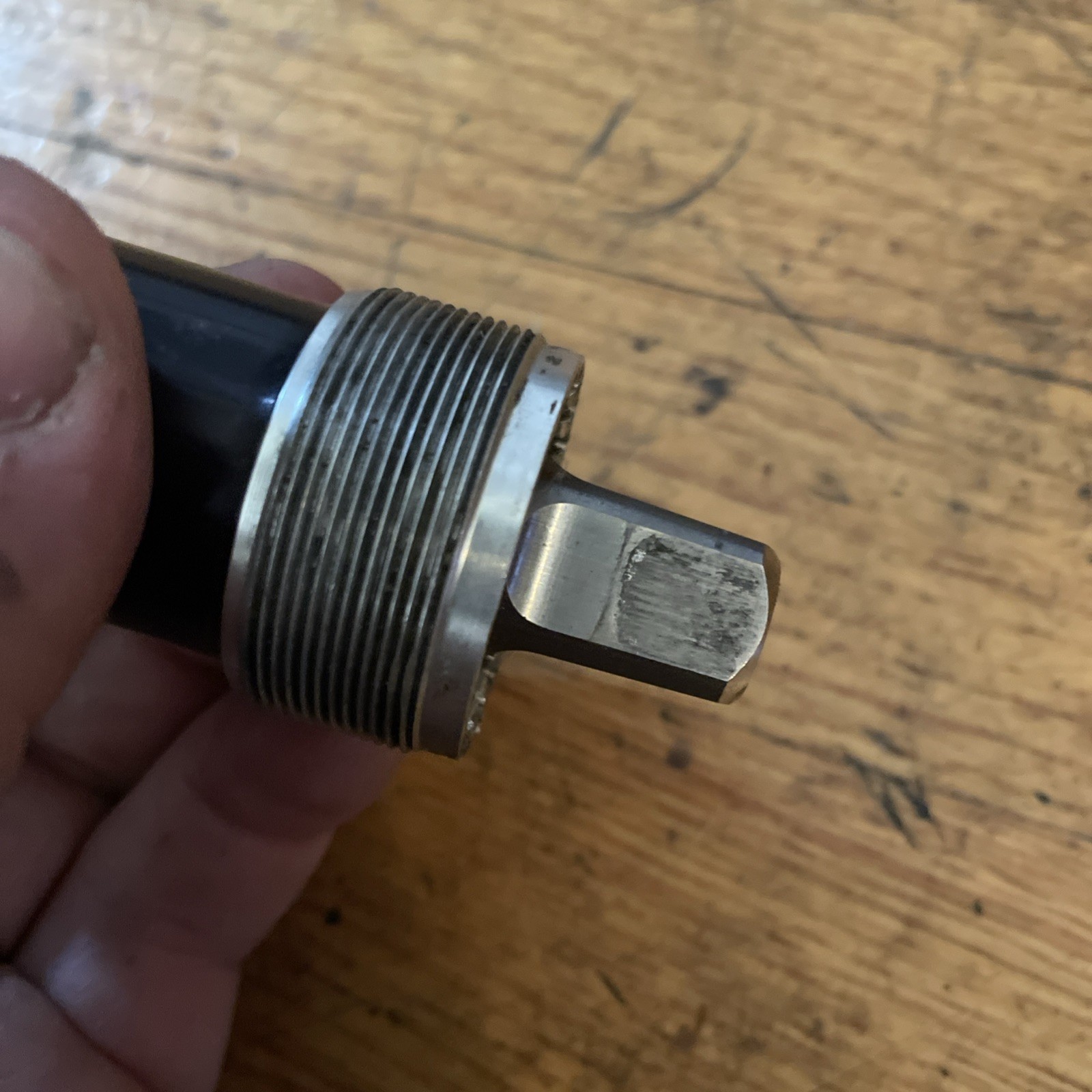 World Class Titanium Bottom Bracket 109mm BSA english thread