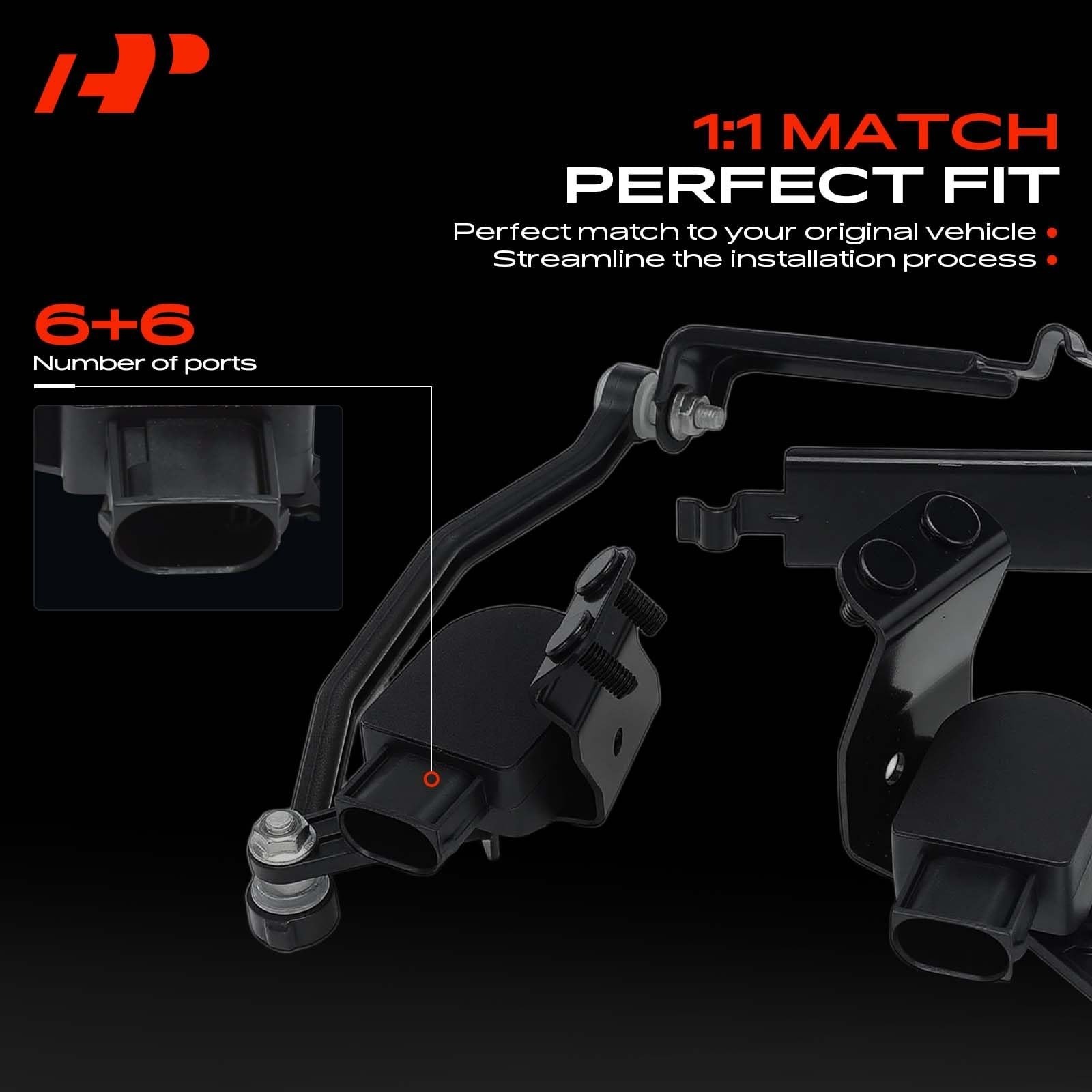 A-Premium Front Derailleur Compatible with Volvo XC60 S60 V70 2010-2018