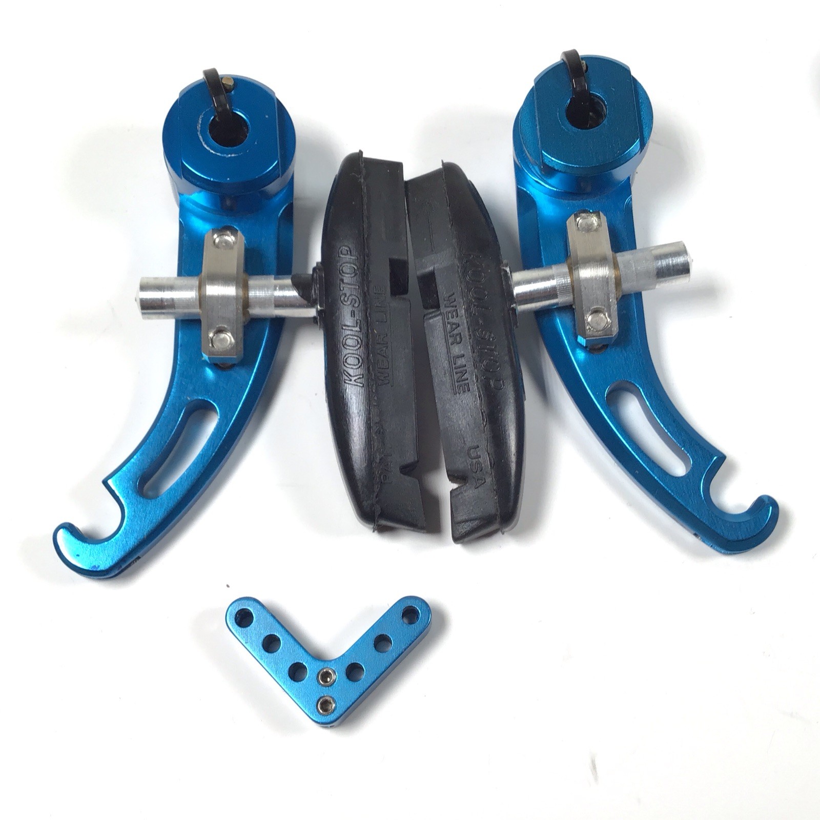 Tech-Lite Cantilever Brake Set Blue NOS Vintage MTB Technogen Rare Grafton