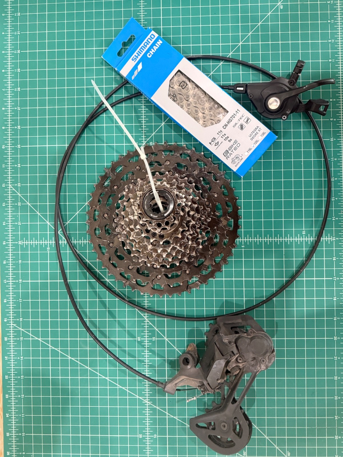 Shimano Deore XT M8130 11 Speed Mini Groupset.