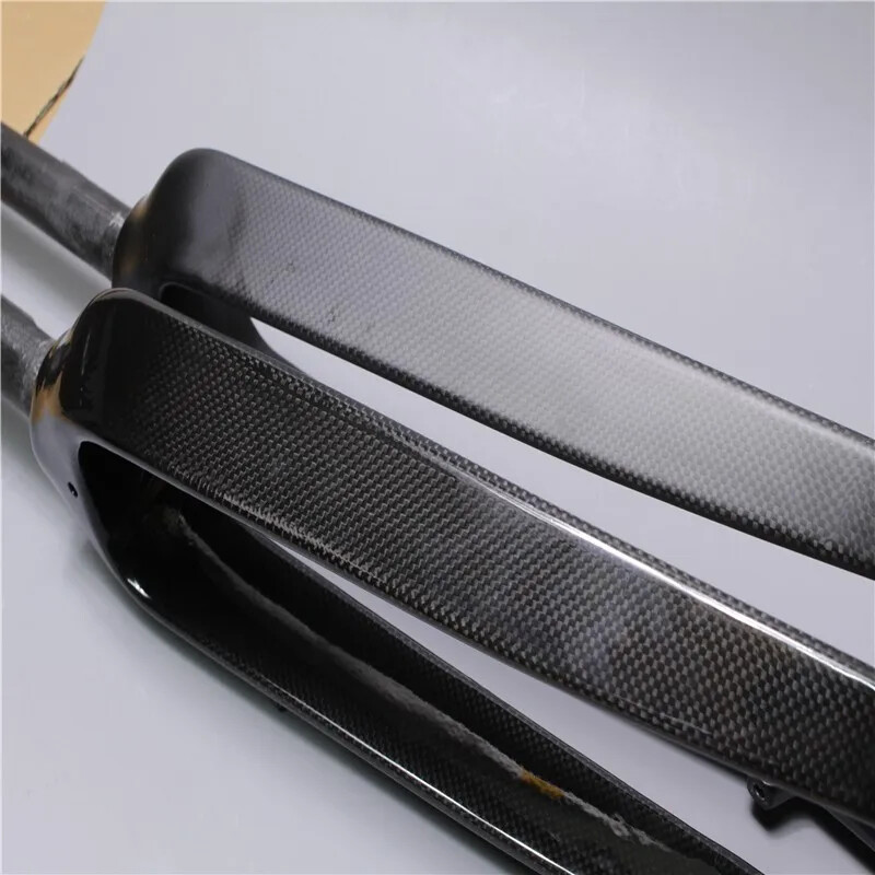 Full Carbon Fiber Mountain Road Bicycle Front Forks Bicycle Accessories