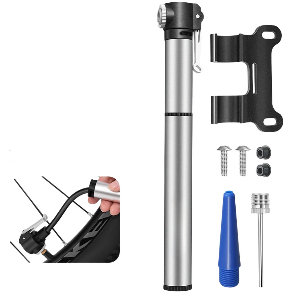 Lightweight 120 PSI Aluminum Bike Pump for For mini Road MTB Tire Inflation