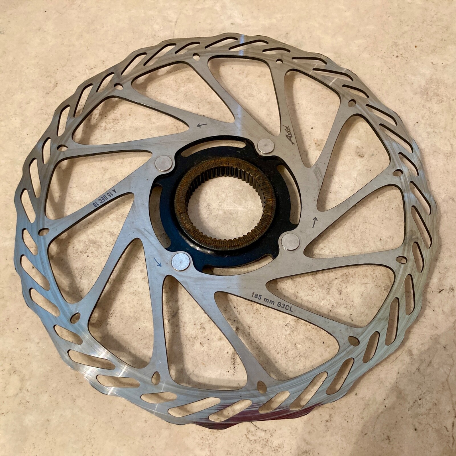 Avid 185mm Centerlock MTB Disc Brake Rotor Steel Aluminum Trail Enduro G3CL