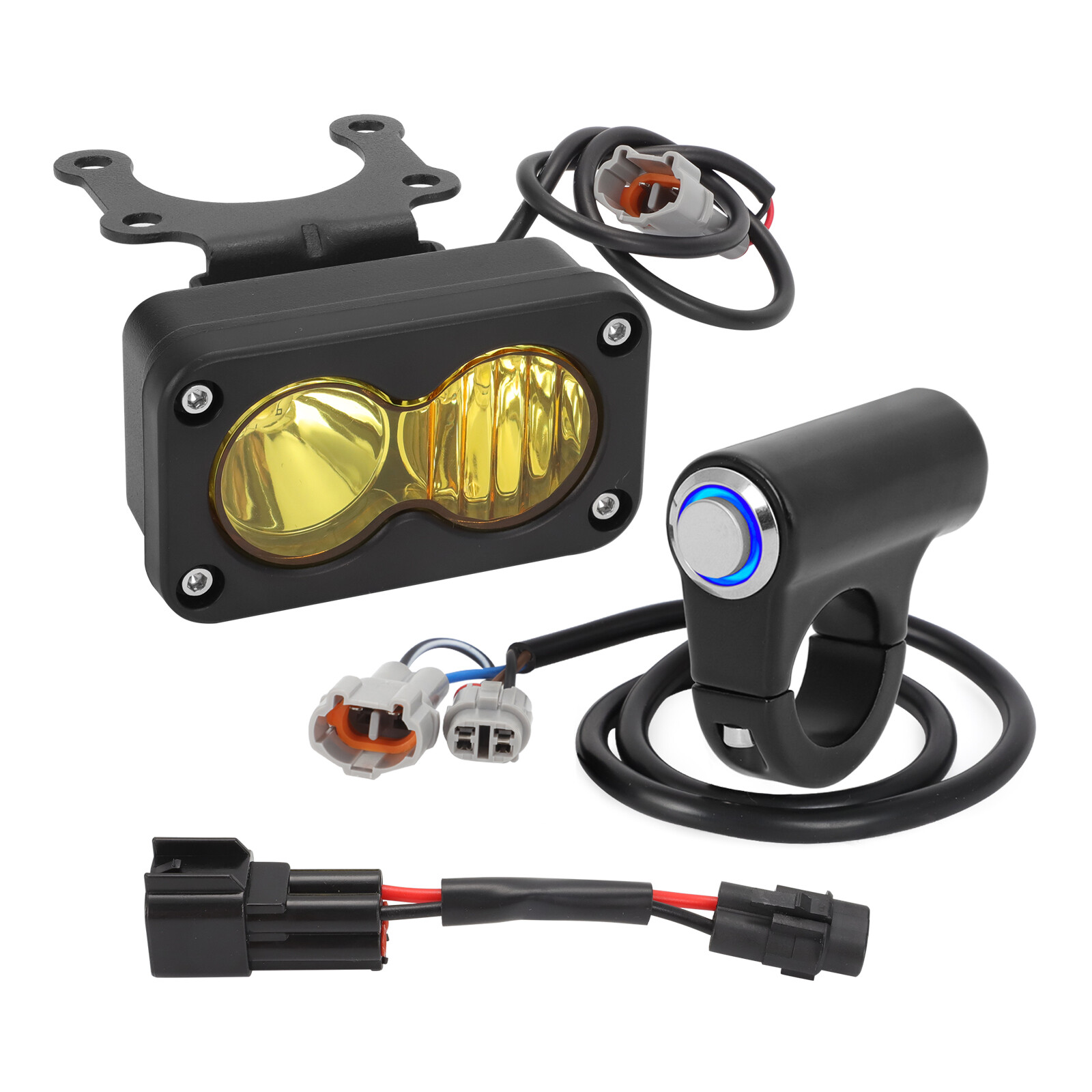 LED Headlight Front Headlamp Light Switch Plug For Talaria Sting R MX4 Dirt Bike