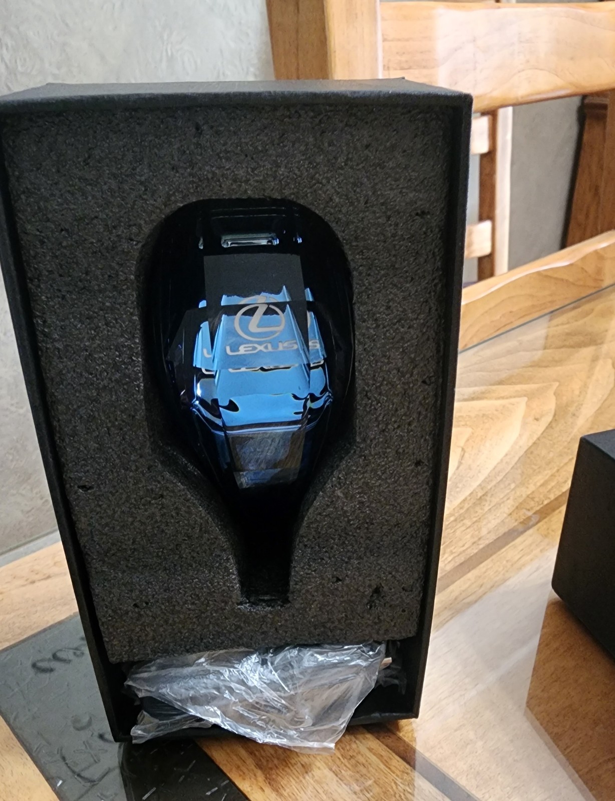 LEXUS Touch Activated Illuminated LED Crystal Gear Shift Knob