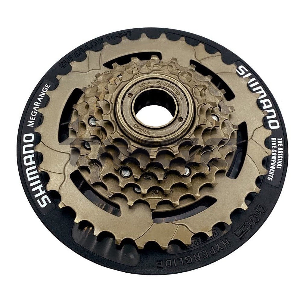 Shimano Tourney MF-TZ30 MF-TZ500 6/7 Speed Freewheel Screw On Thread Type