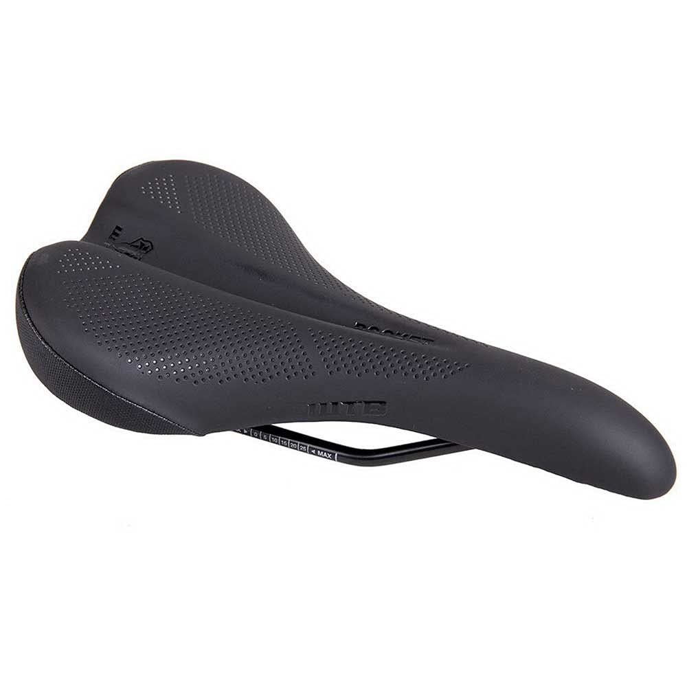 Rocket E-Bike Saddle – Thick Padding, Contoured Whale-Tail Design for Comfort &