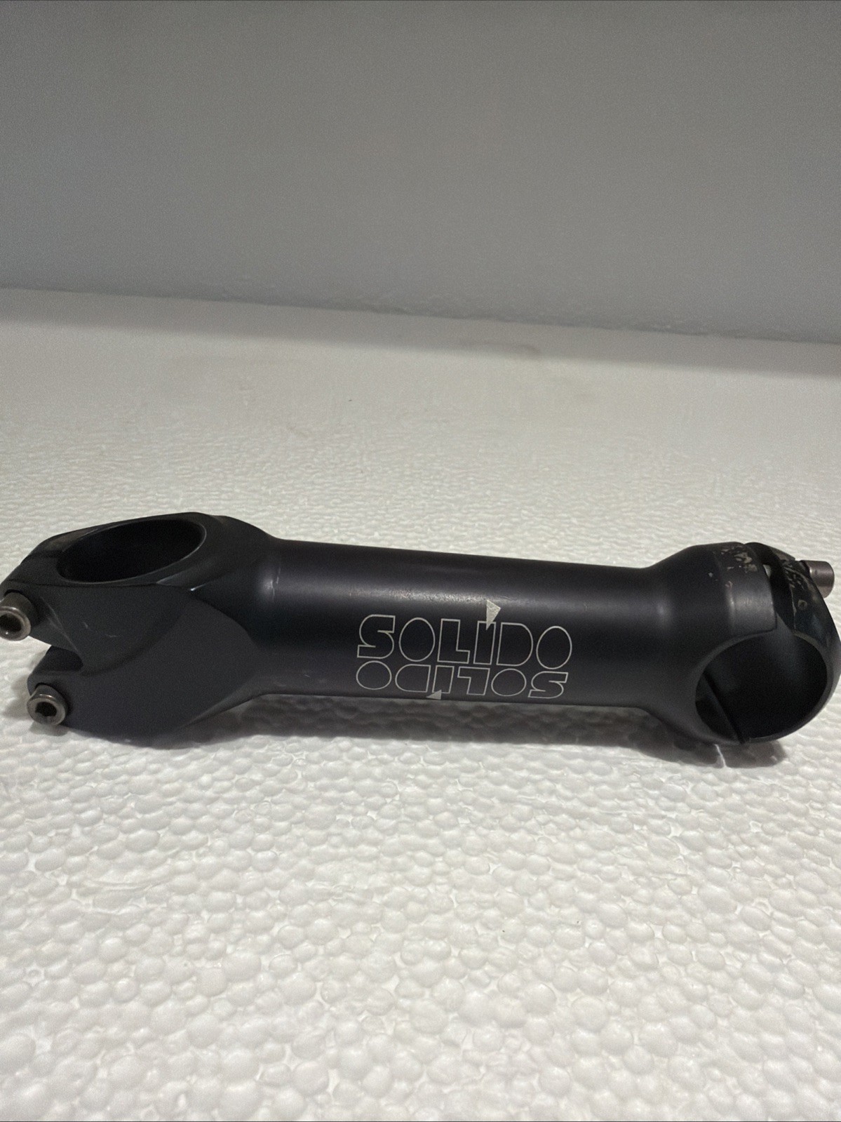 CINELLI SOLIDO STEM 1+1/8 125 N8 VINTAGE ROAD RACING AHEAD BLACK 90s