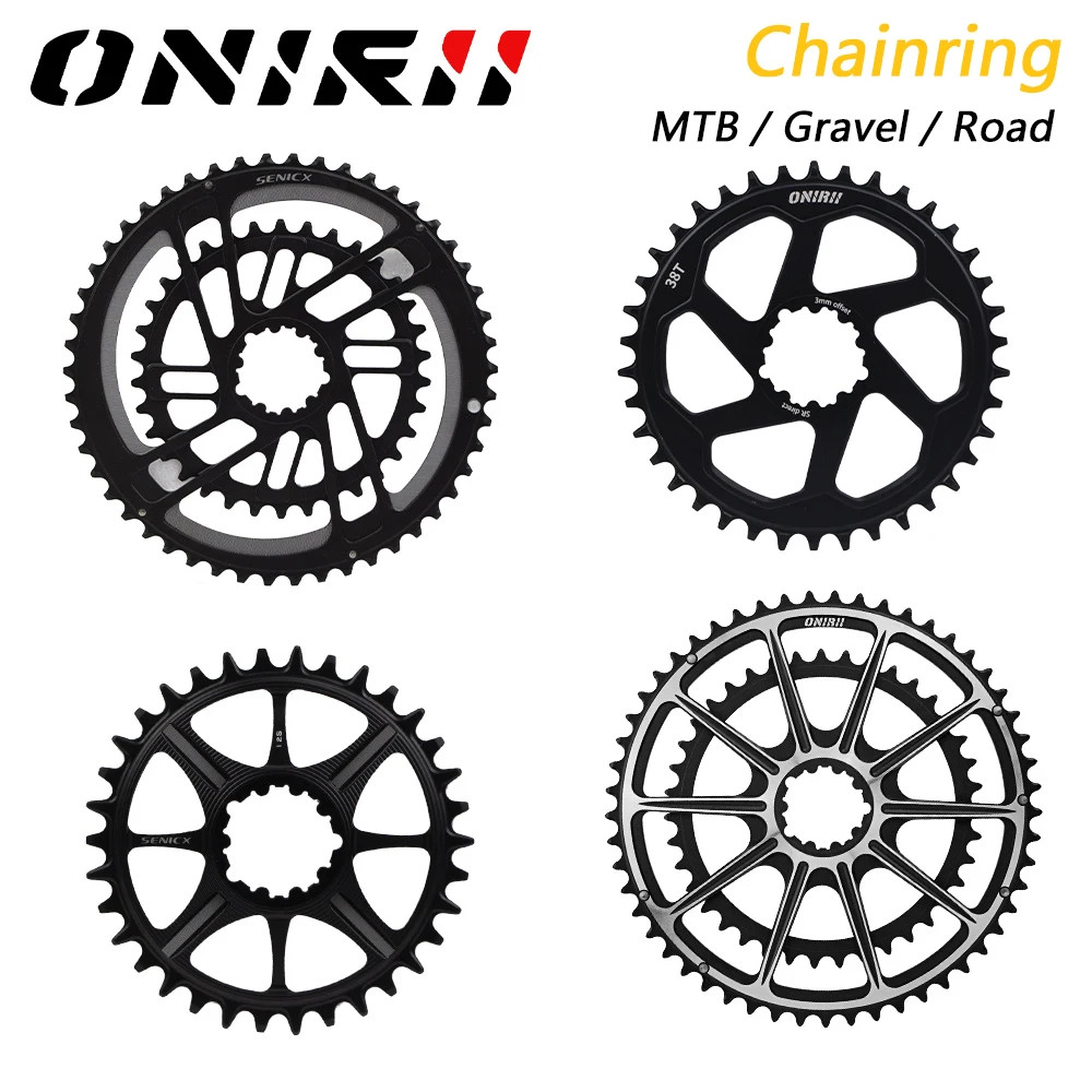 Road/Gravel/MTB Bicycle Chainring Direct Mount Bike Chainring 46-30T 50-34T