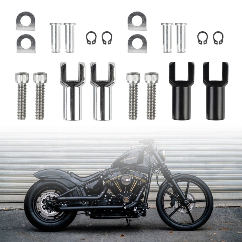 Foot Peg Mounts for Davidson Motorcycle Passenger Footpeg Support Clevis Kit