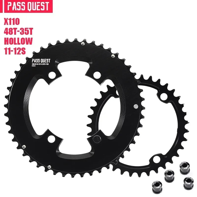110 Bcd Chainring for Road Bike Chain Ring 48/35T 50/34T 52/36T 53/39T 54/40T