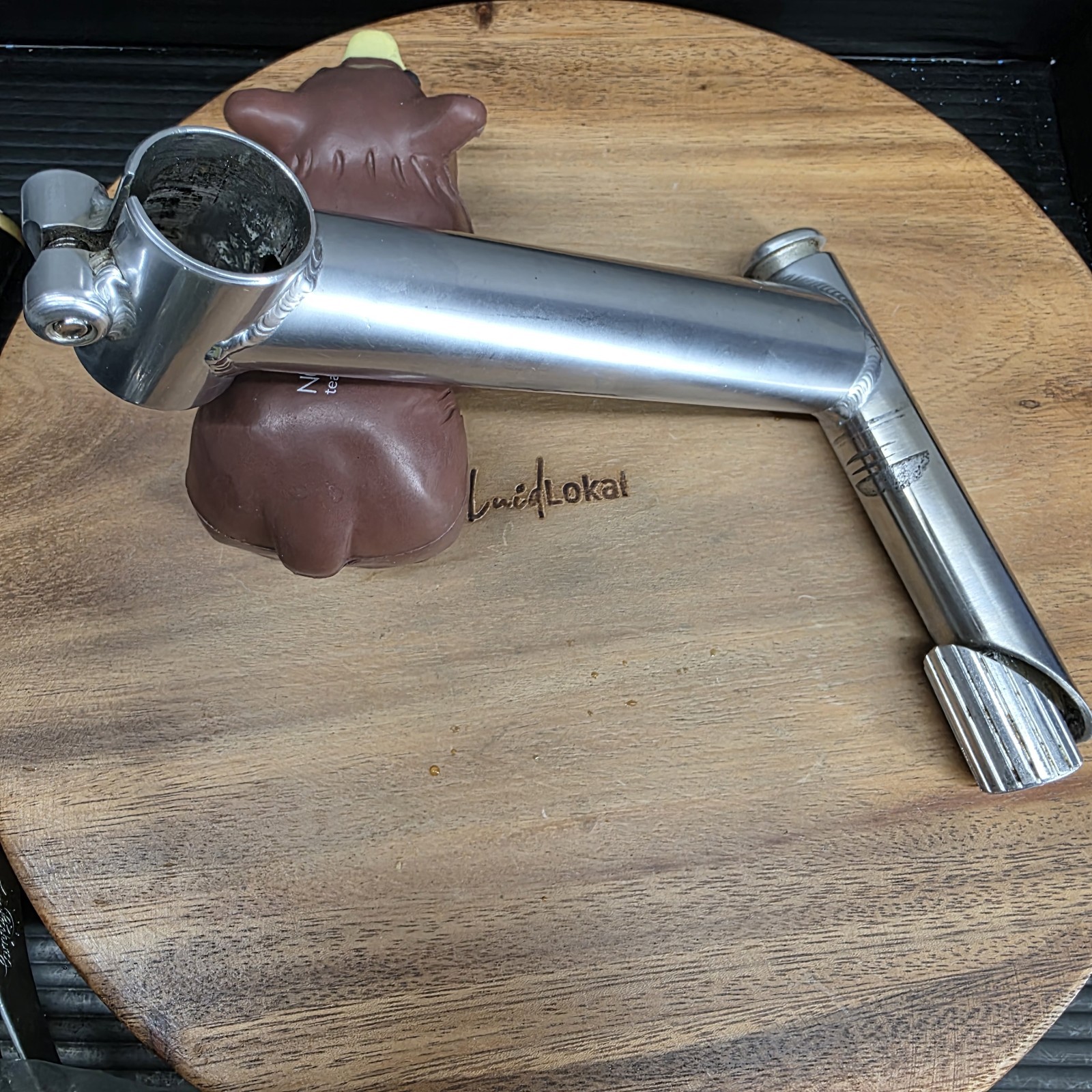 Vintage Ritchey Force Quill Stem Nitto Heat Treated 150mm 10° 22.2 25.4 Silver