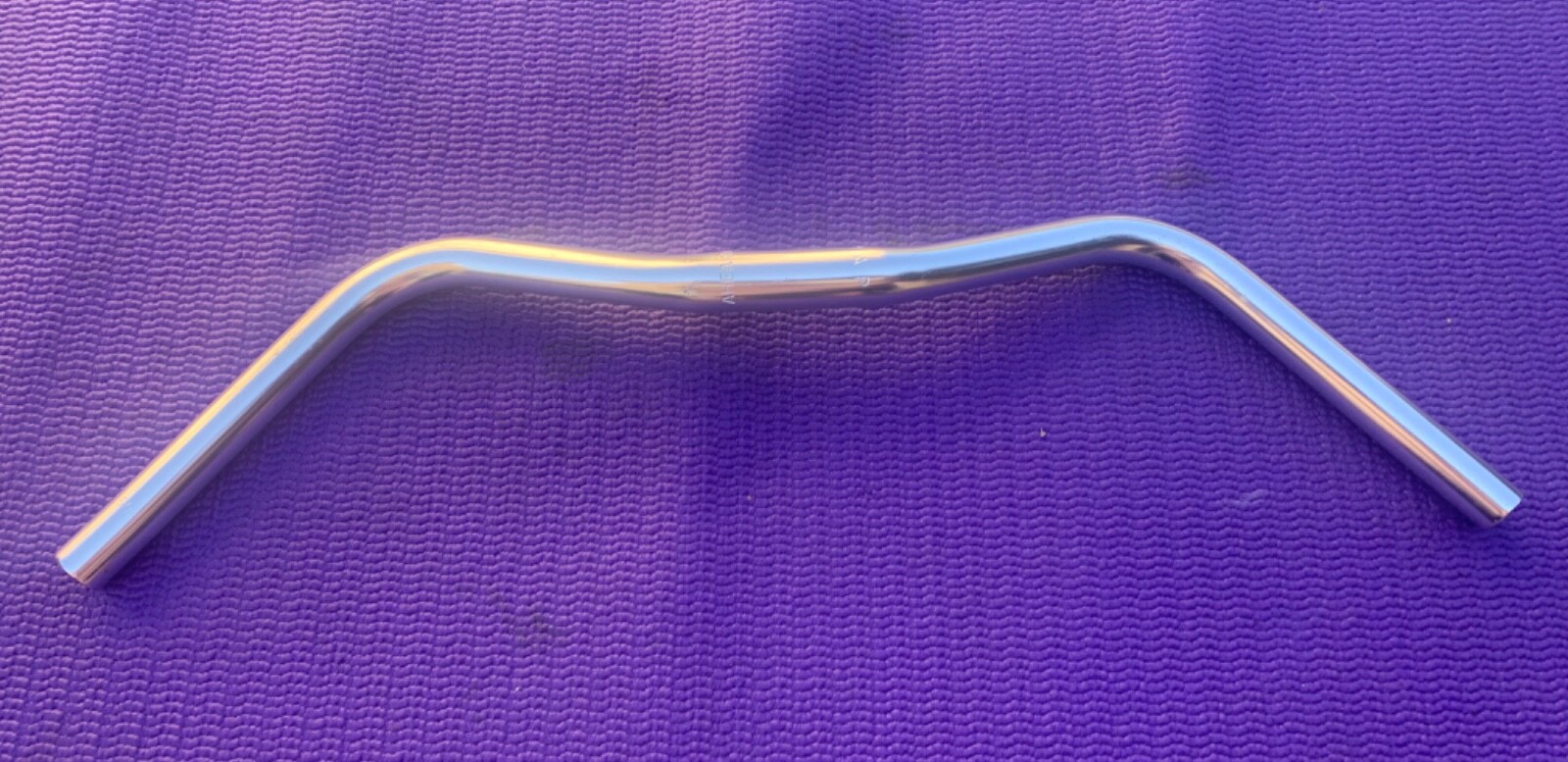 Ahearne+ MAP Handlebar Polished anodized silver, Width: 570mm, Rise: 25mm – NOS