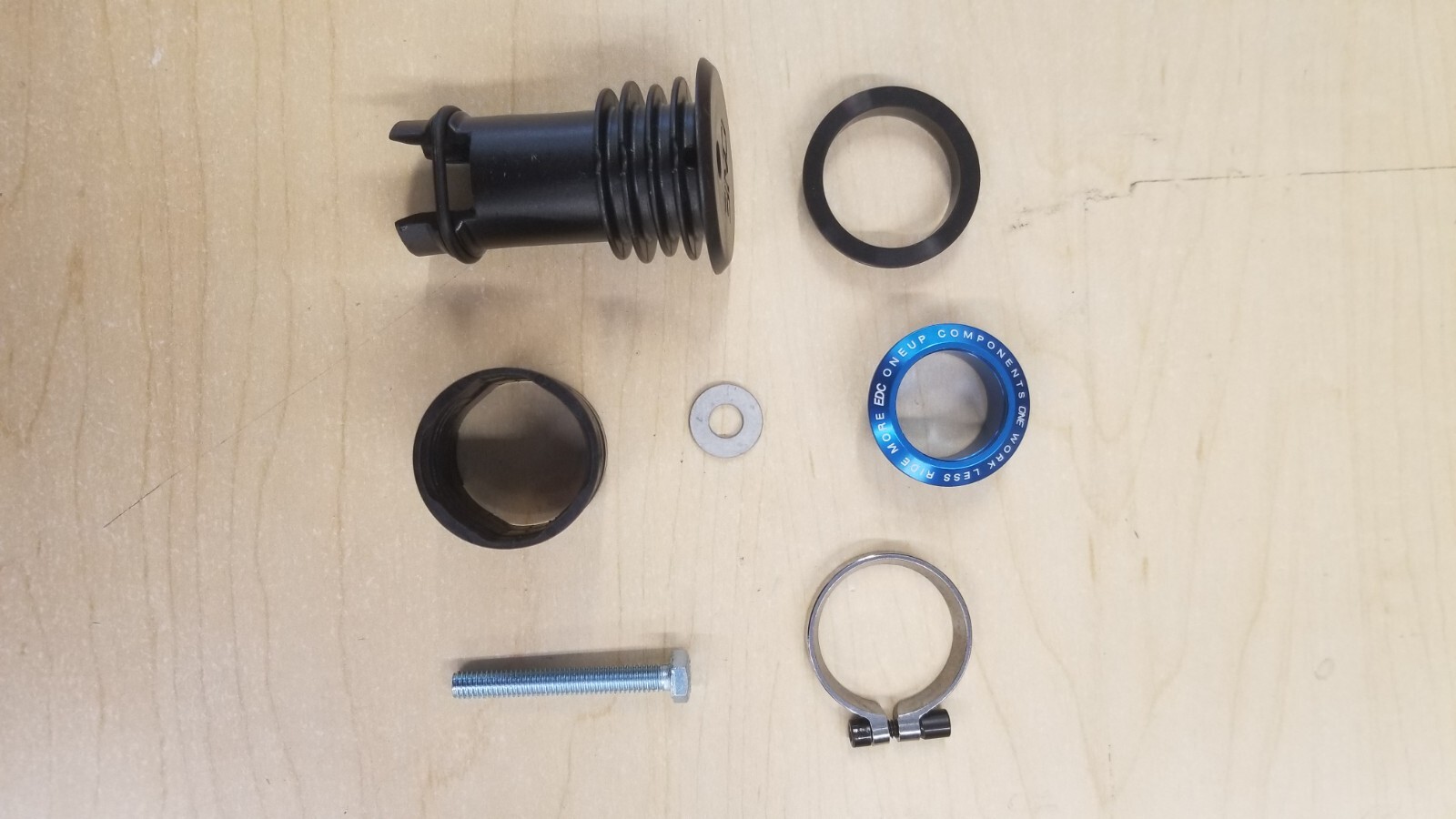 OneUp Components EDC Stem and Preload Kit Blue. NIB. No Returns