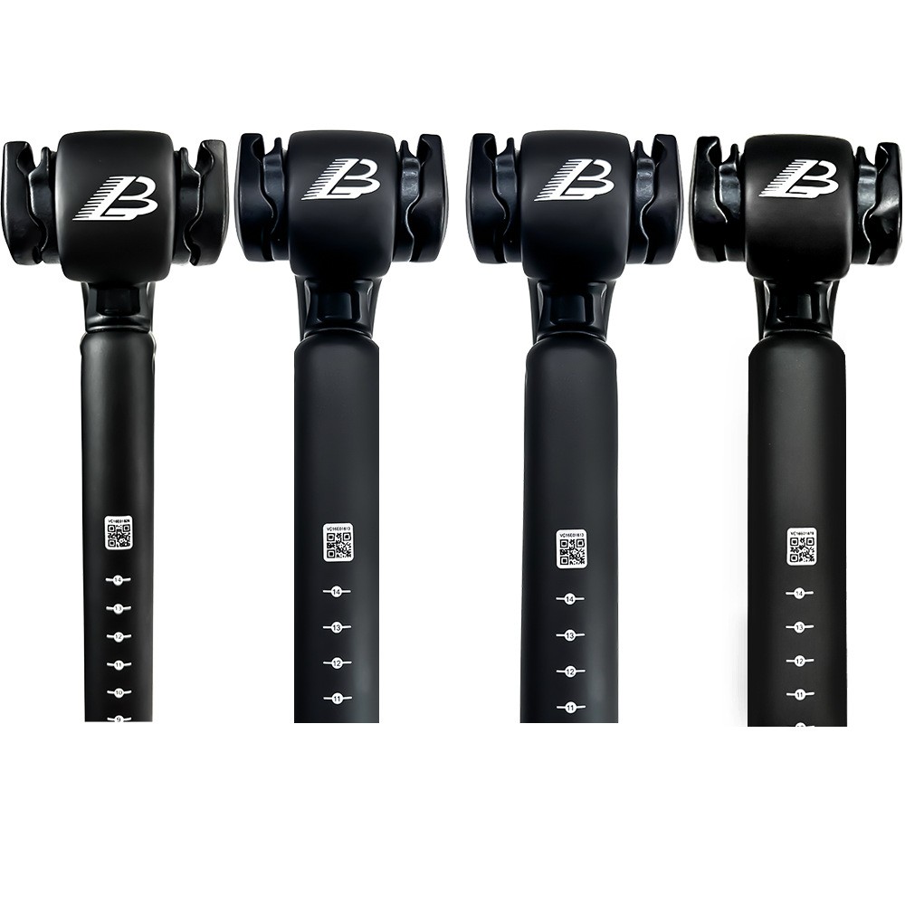 BALUGOE Full Carbon Fiber Seatpost Shock Absorbing MTB Road Bike Post