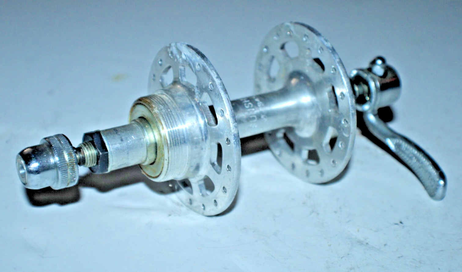 Sunshine 5345 Rear Road Bike Hub 36H 124mm High Flange QR Vintage USA Shipper :)