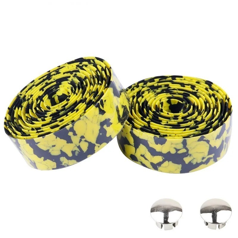 Road Bike Handlebar Tape Bicycle Cycling Bar Grip Tape Wraps Adhesive EVA Red