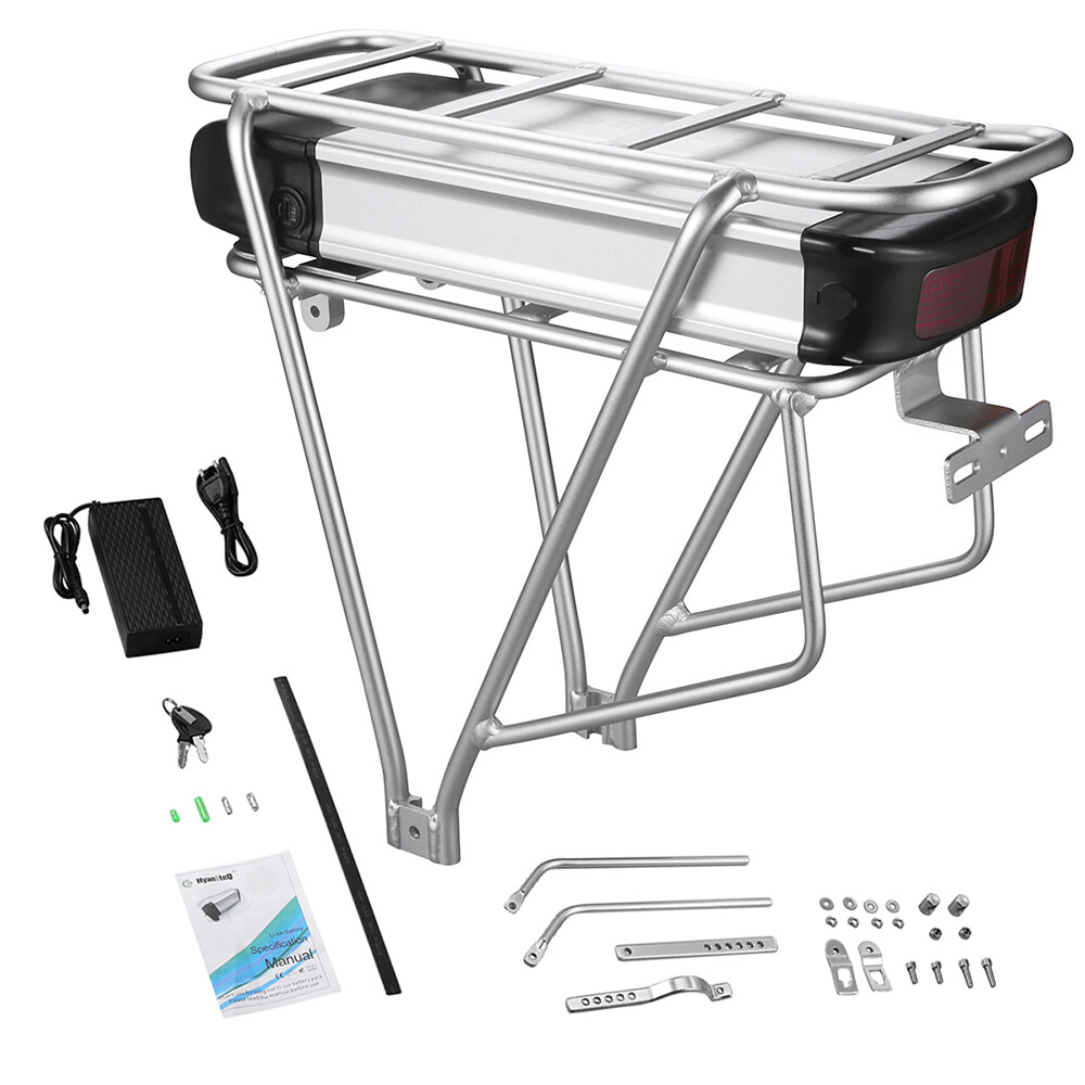 36V 20Ah Rear Rack Ebike Battery Electric Bike Lithium Battery for 1000W Motor