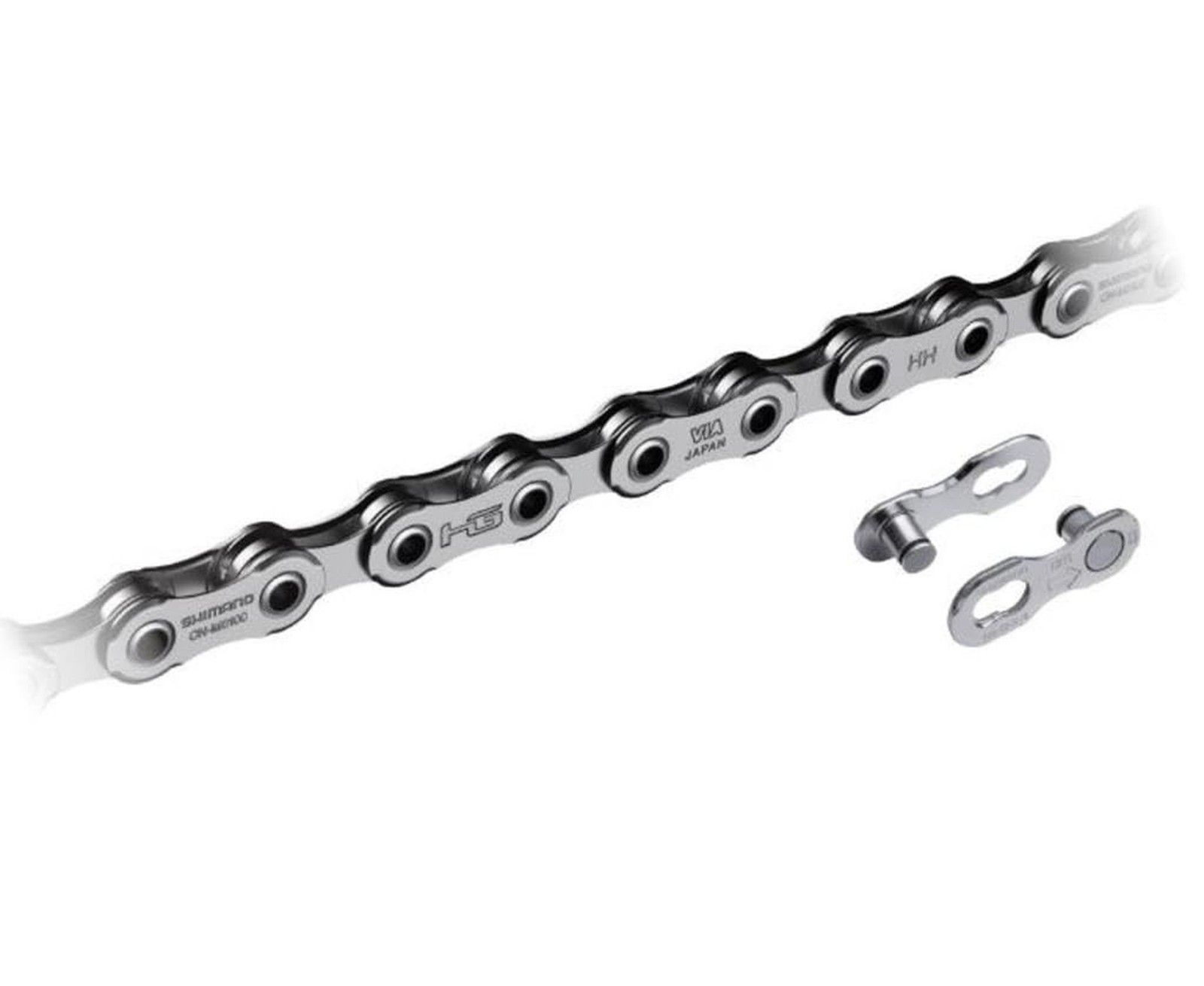 Shimano SLX CN-M7100 SLX Chain with Quick Link, 12-Speed, 126L,Silver Silver