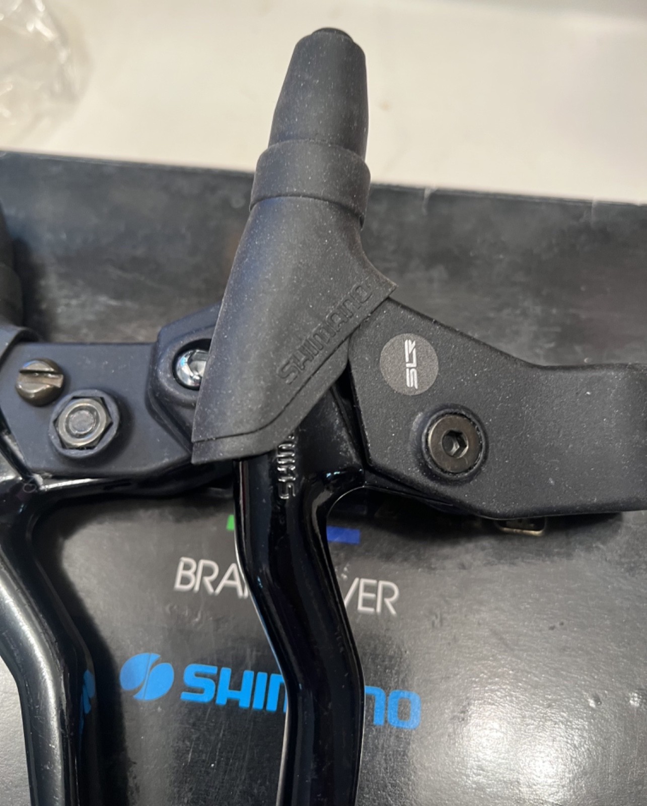 NOS NIB Vintage Shimano Deore XT II 4-Finger Brake Levers BL-M732 – MINT In Box
