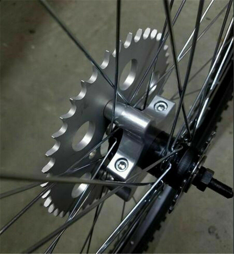 CDH Rear Hub Adapter 1.25″ and CNC Sprocket for SPOKE WHEEL – GAS Motorized BIKE