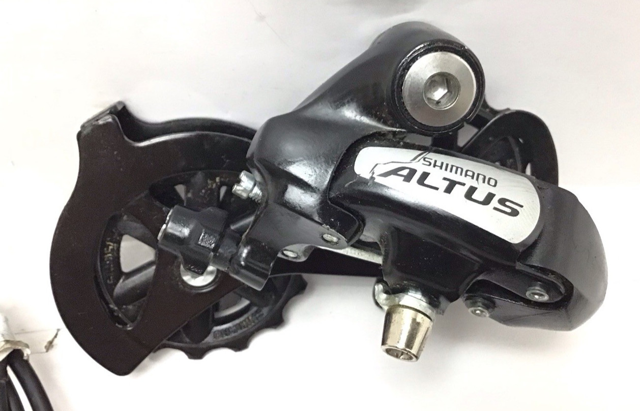 Shimano Altus RD-M310 Rear Derailleur with SL-M315 8-Speed Shifter and Cable