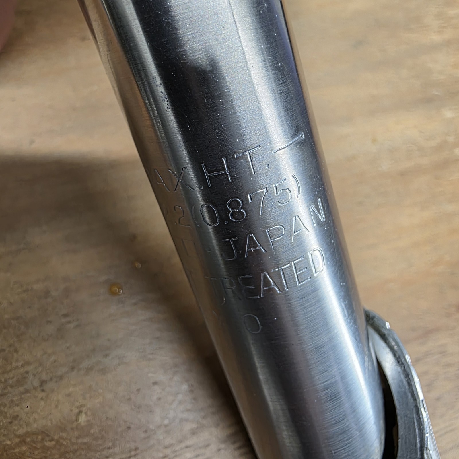 Vintage Ritchey Force Quill Stem Nitto Heat Treated 150mm 10° 22.2 25.4 Silver