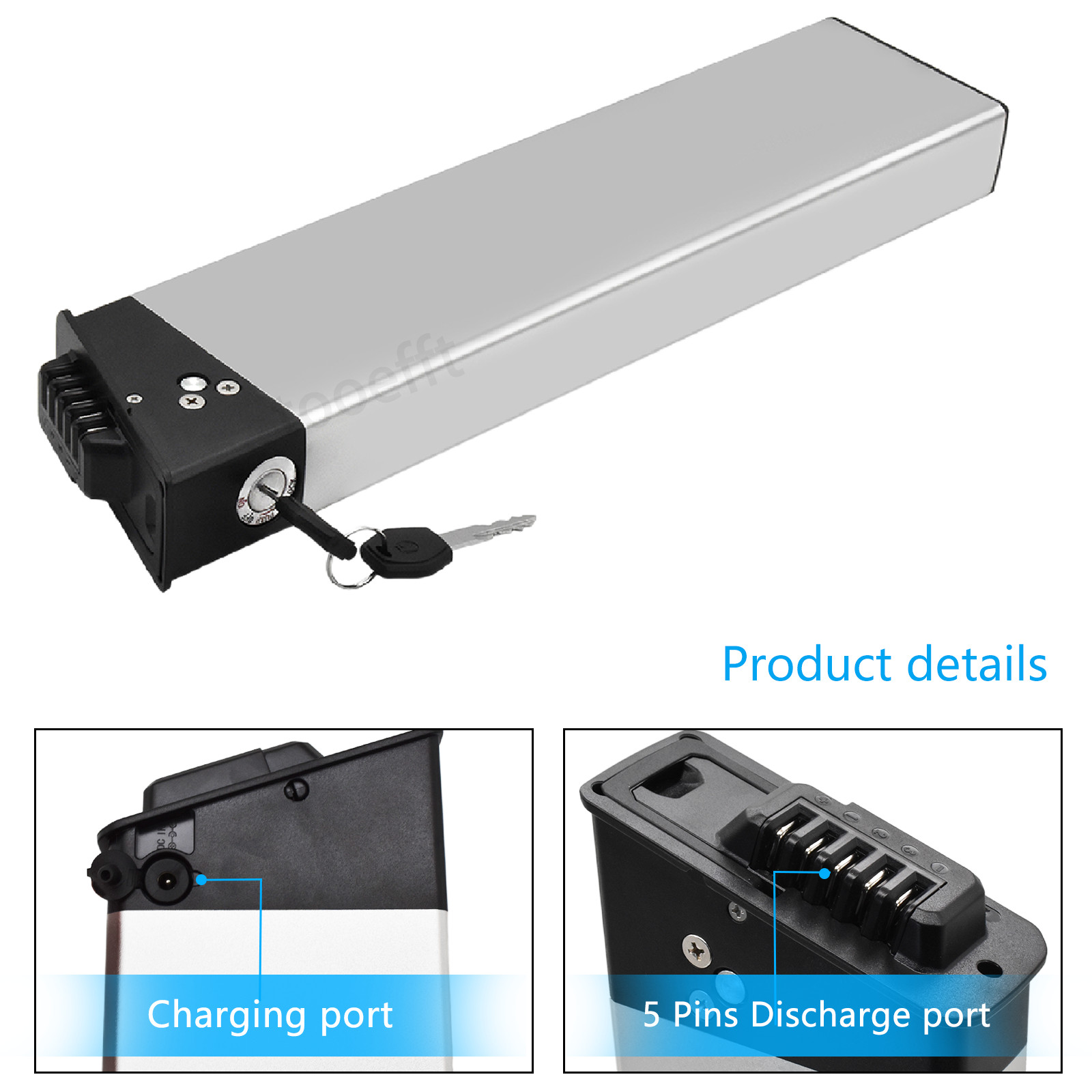 48V 14Ah Long Range Battery for LECTRIC XP 3.0 Oraimo Electric Bike Scrambler 10