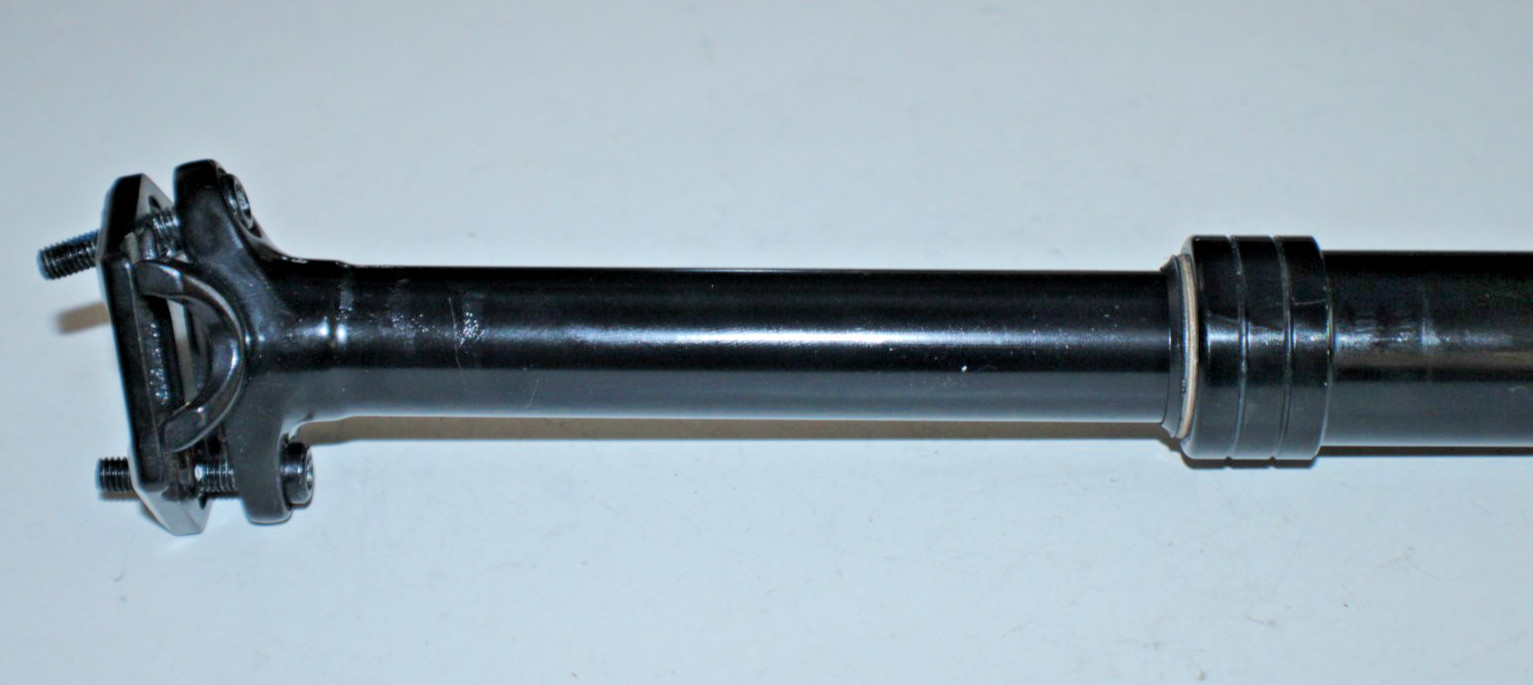 MTB Dropper Seat Post Tube 130/31.6mm 0 Offset Black Gravel Downhill Trail Cafe~